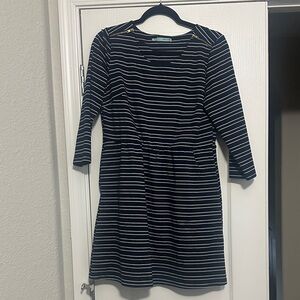 Maurice’s Striped Navy and White Dress size large
